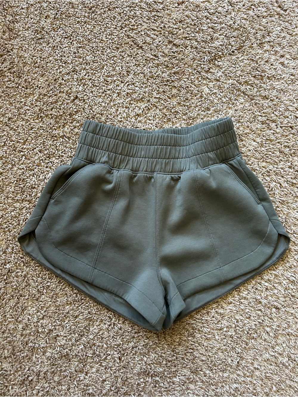 YPB Olive shorts